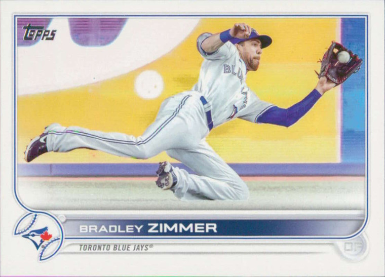 2022 Topps Update #US93 Bradley Zimmer NM-MT Toronto Blue Jays 