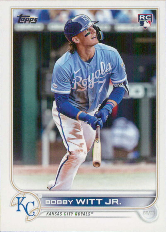 2022 Topps Update #US100 Bobby Witt Jr. NM-MT RC Rookie Kansas City Royals 