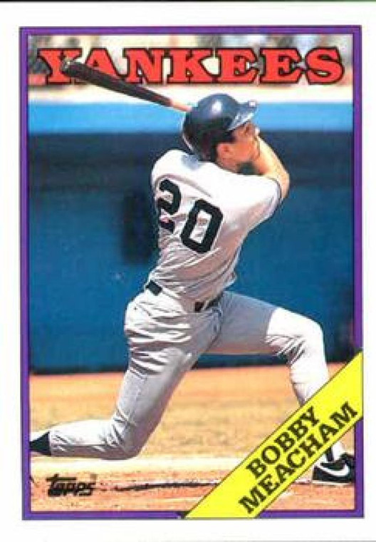 1988 Topps #659 Bobby Meacham NM-MT New York Yankees 