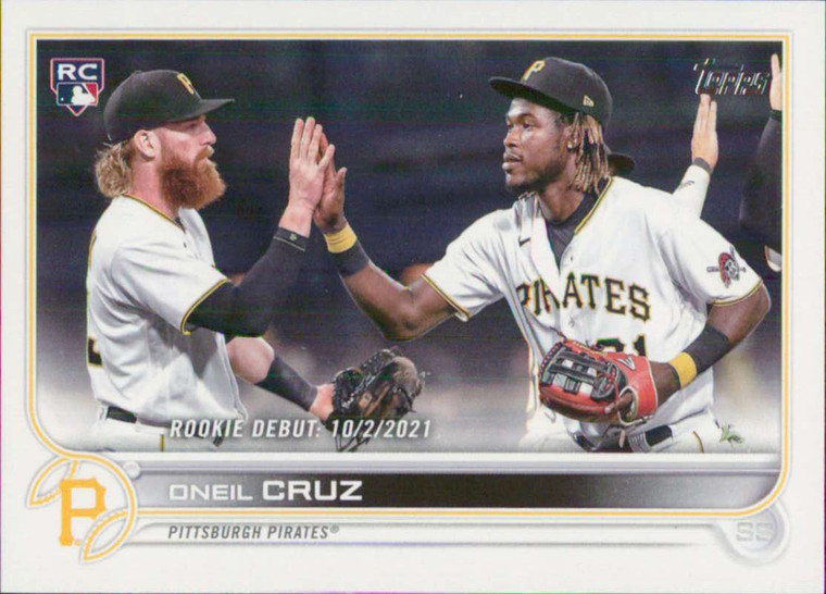 2022 Topps Update #US113 Oneil Cruz NM-MT Pittsburgh Pirates 