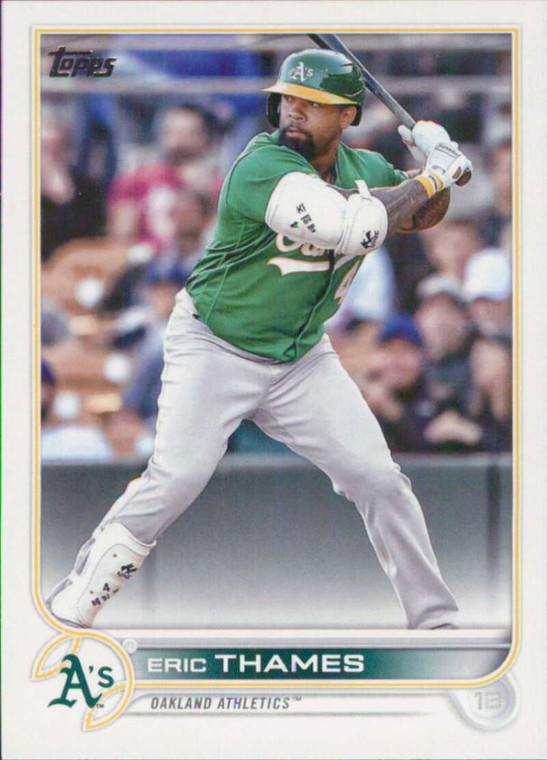 2022 Topps Update #US121 Eric Thames NM-MT Oakland Athletics 