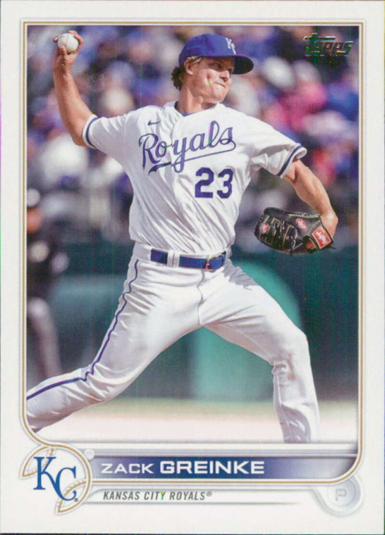 2022 Topps Update #US127 Zack Greinke NM-MT Kansas City Royals 
