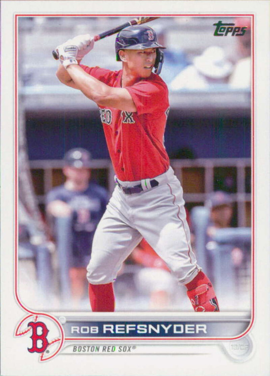 2022 Topps Update #US129 Rob Refsnyder NM-MT Boston Red Sox 