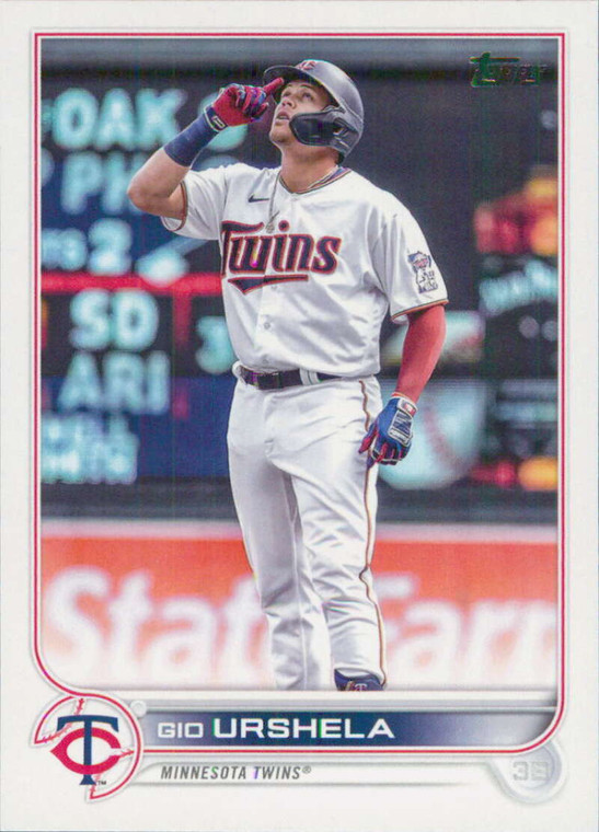 2022 Topps Update #US130 Gio Urshela NM-MT Minnesota Twins 