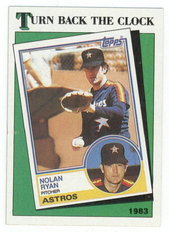 1988 Topps #661 Nolan Ryan NM-MT Houston Astros 