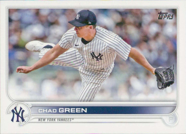 2022 Topps Update #US139 Chad Green NM-MT New York Yankees 
