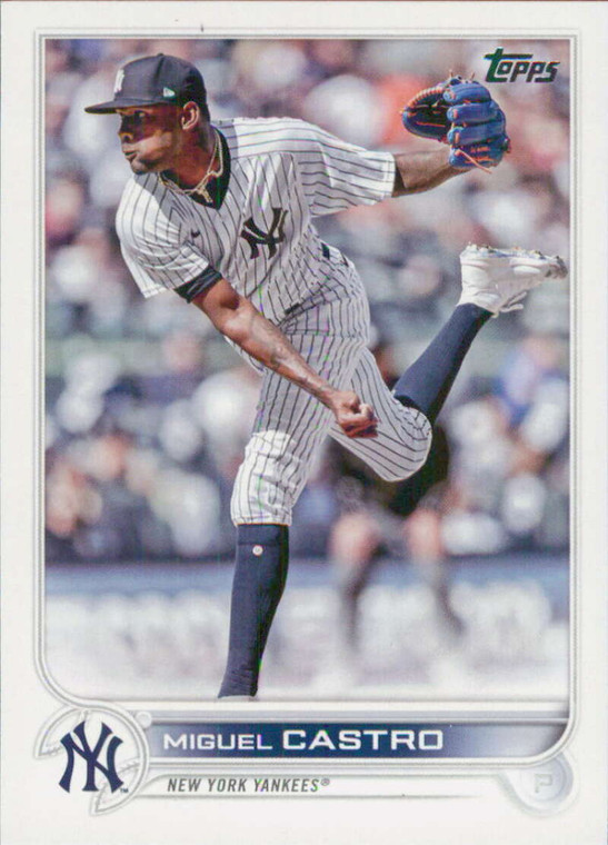 2022 Topps Update #US145 Miguel Castro NM-MT New York Yankees 