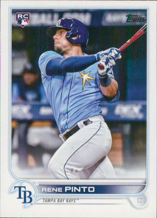 2022 Topps Update #US153 Rene Pinto NM-MT RC Rookie Tampa Bay Rays 