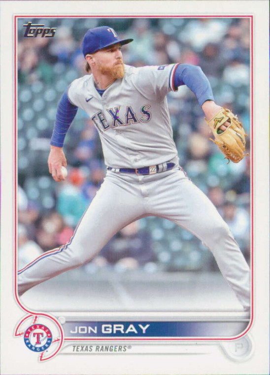 2022 Topps Update #US163 Jon Gray NM-MT Texas Rangers 