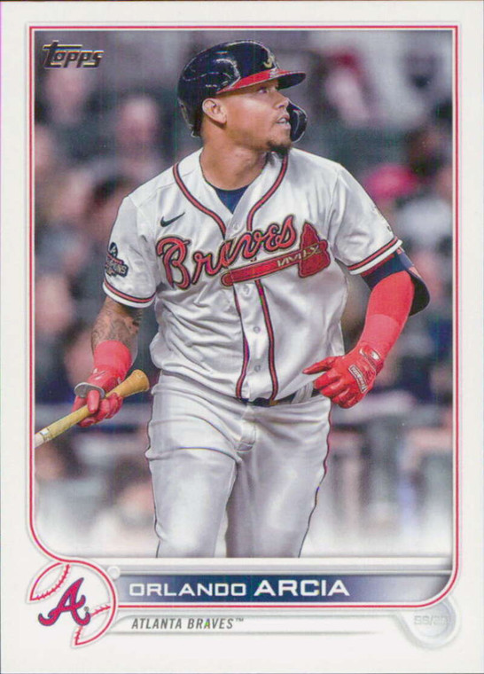 2022 Topps Update #US169 Orlando Arcia NM-MT Atlanta Braves 