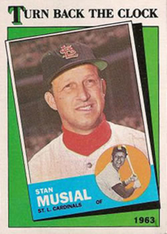 1988 Topps #665 Stan Musial NM-MT St. Louis Cardinals 