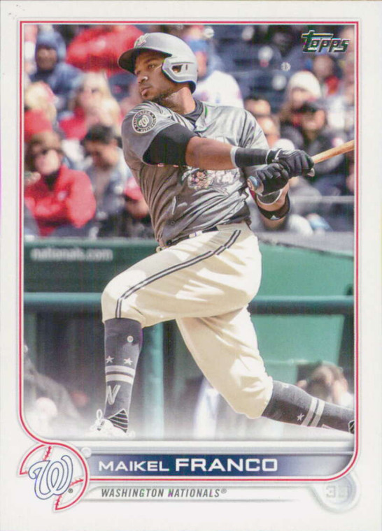 2022 Topps Update #US179 Maikel Franco NM-MT Washington Nationals 