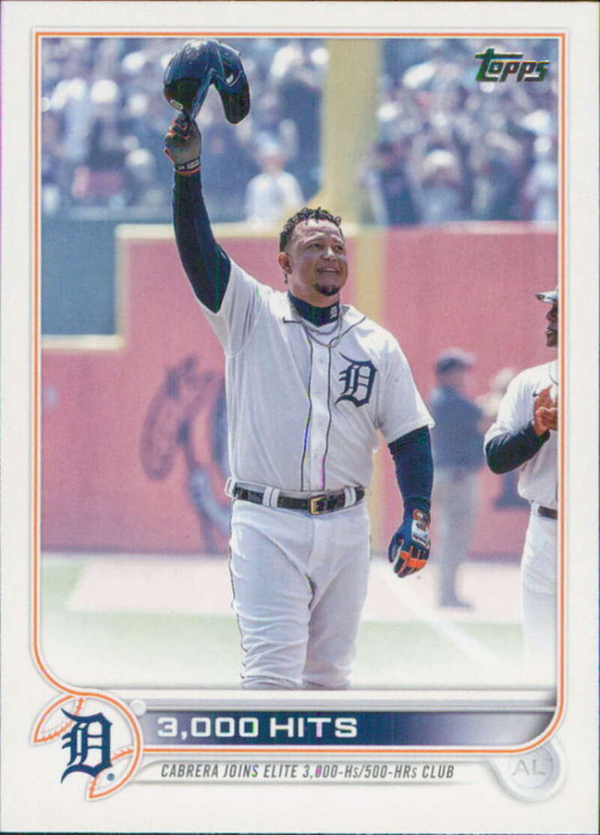 2022 Topps Update #US183 Miguel Cabrera NM-MT Detroit Tigers 