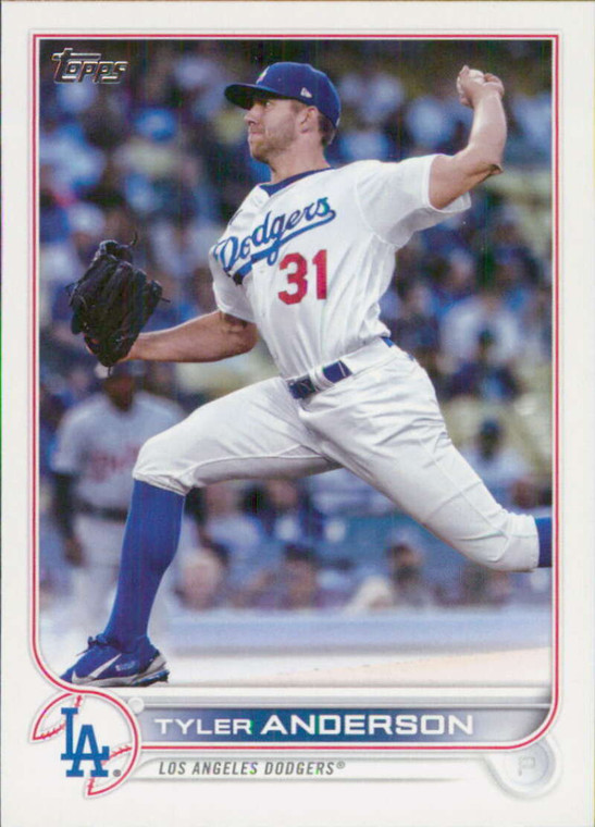 2022 Topps Update #US190 Tyler Anderson NM-MT Los Angeles Dodgers 