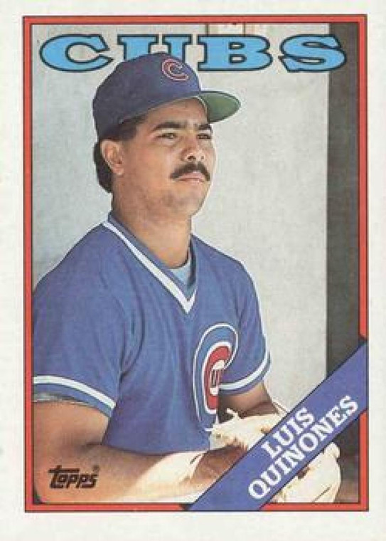 1988 Topps #667 Luis Quinones NM-MT Chicago Cubs 
