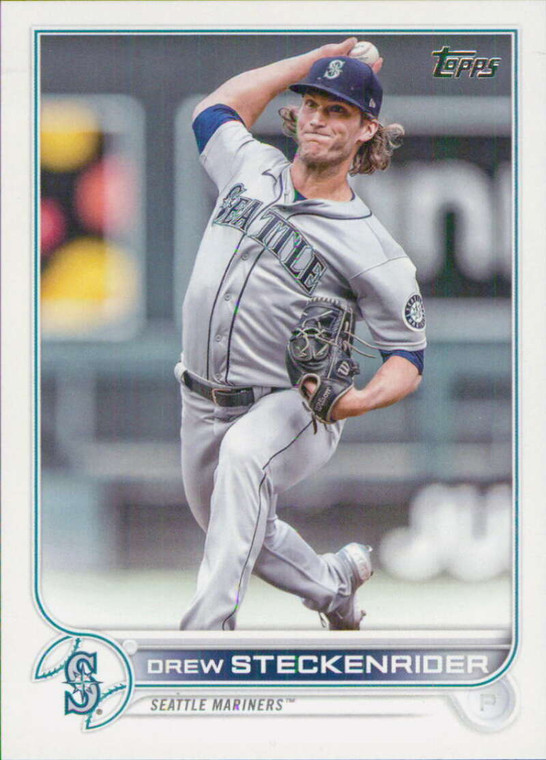 2022 Topps Update #US205 Drew Steckenrider NM-MT Seattle Mariners 