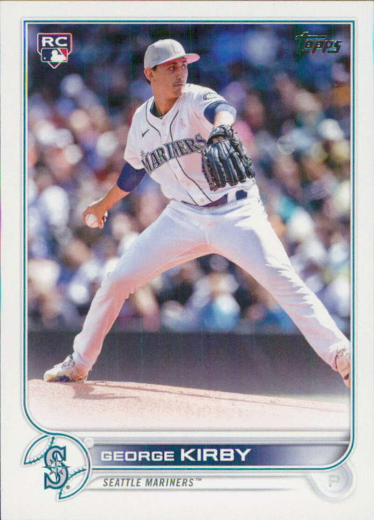 2022 Topps Update #US207 George Kirby NM-MT RC Rookie Seattle Mariners 