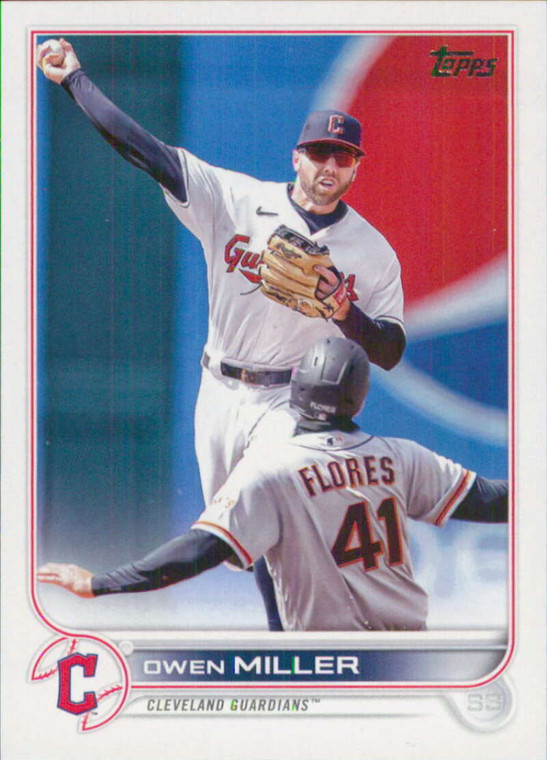 2022 Topps Update #US213 Owen Miller NM-MT Cleveland Guardians 