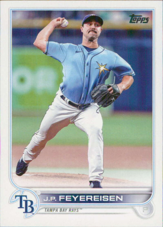 2022 Topps Update #US228 J.P. Feyereisen NM-MT Tampa Bay Rays 