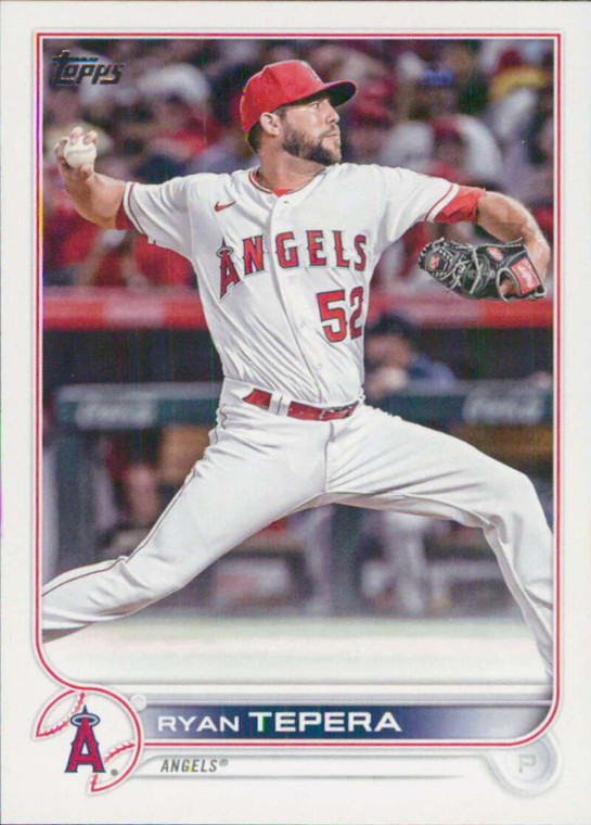 2022 Topps Update #US241 Ryan Tepera NM-MT Los Angeles Angels 