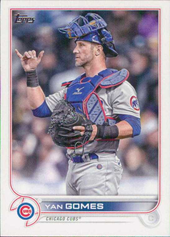 2022 Topps Update #US245 Yan Gomes NM-MT Chicago Cubs 