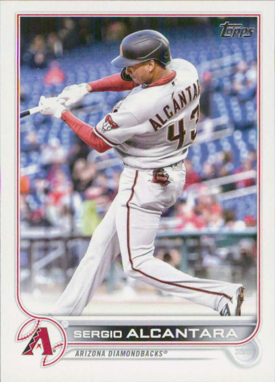 2022 Topps Update #US279 Sergio Alcantara NM-MT Arizona Diamondbacks 