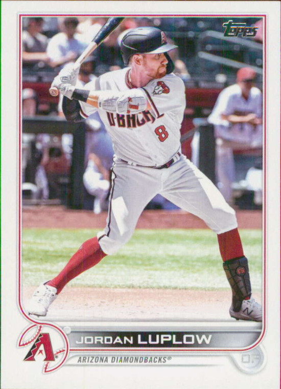 2022 Topps Update #US286 Jordan Luplow NM-MT Arizona Diamondbacks 