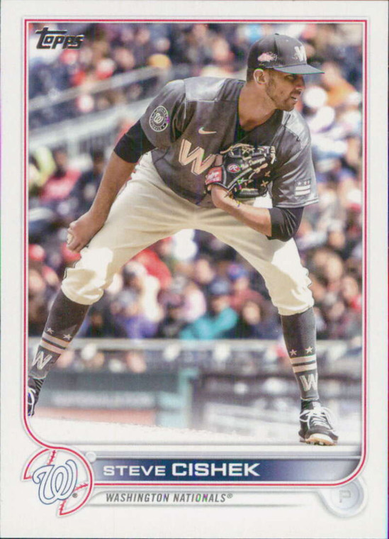 2022 Topps Update #US296 Steve Cishek NM-MT Washington Nationals 