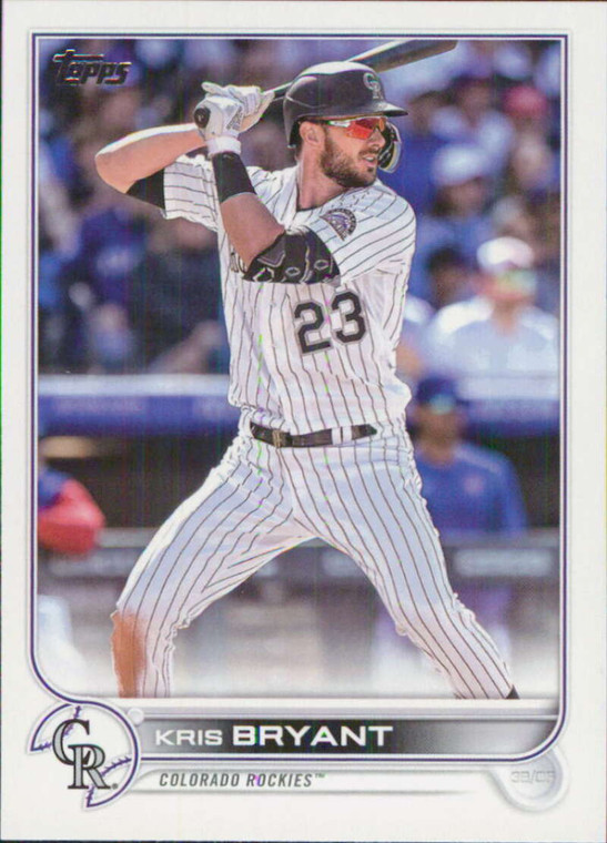 2022 Topps Update #US301 Kris Bryant NM-MT Colorado Rockies 