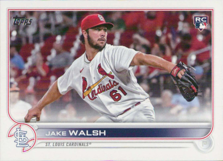 2022 Topps Update #US306 Jake Walsh NM-MT RC Rookie St. Louis Cardinals 
