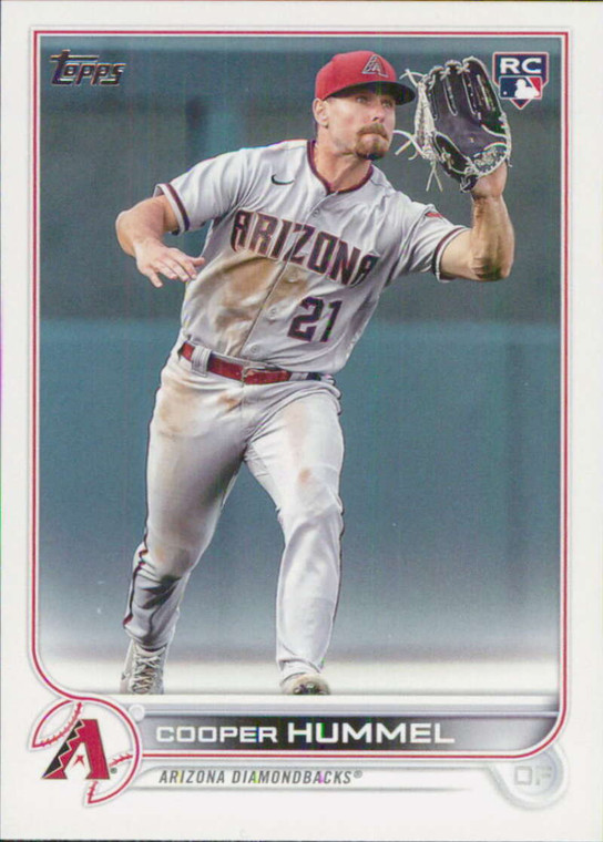2022 Topps Update #US314 Cooper Hummel NM-MT RC Rookie Arizona Diamondbacks 