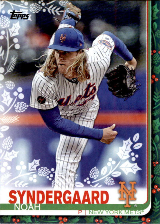 2019 Topps Holiday #HW180 Noah Syndergaard NM-MT  New York Mets 