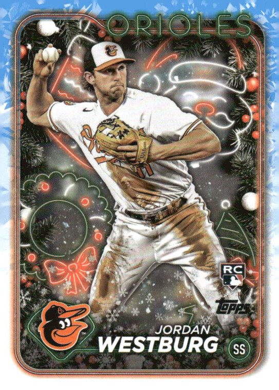 2024 Topps Holiday #H29 Jordan Westburg NM-MT  RC Rookie Baltimore Orioles 