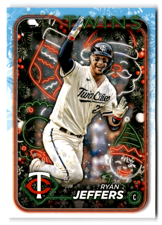 2024 Topps Holiday #H34 Ryan Jeffers NM-MT  Minnesota Twins 