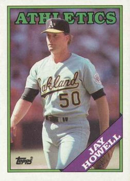 1988 Topps #690 Jay Howell NM-MT Oakland Athletics 