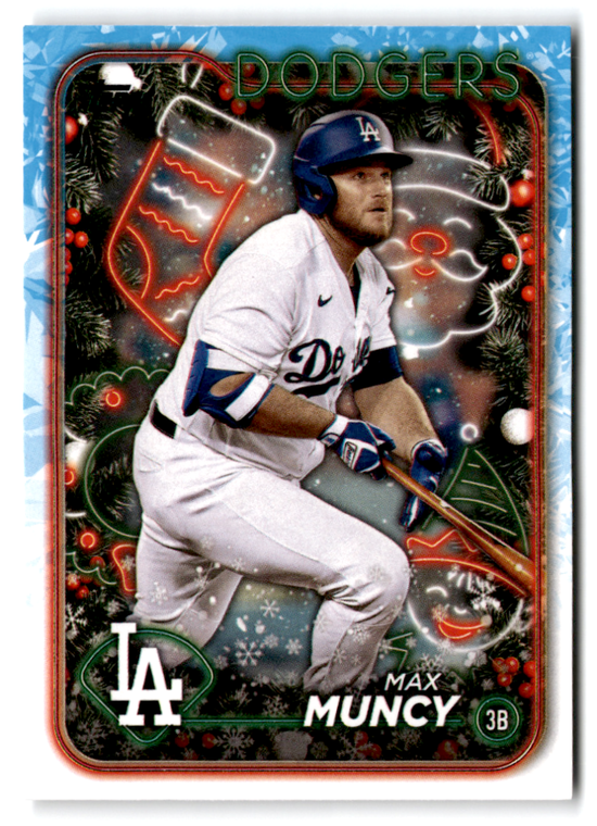 2024 Topps Holiday #H55 Max Muncy NM-MT  Los Angeles Dodgers 