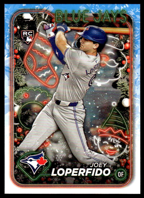 2024 Topps Holiday #H71 Joey Loperfido NM-MT  RC Rookie Toronto Blue Jays 