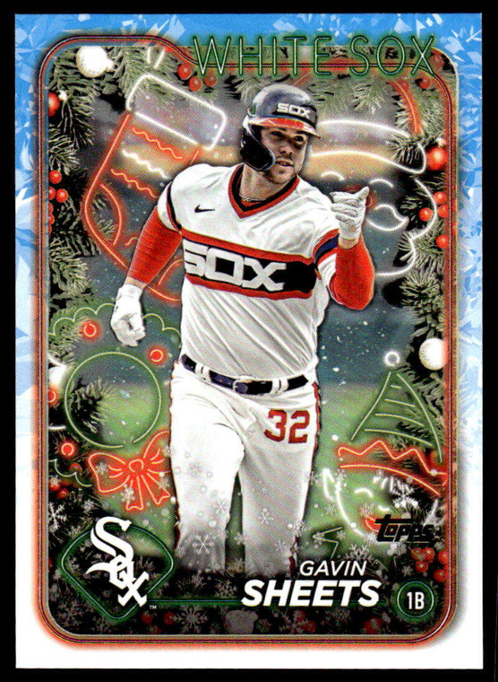 2024 Topps Holiday #H93 Gavin Sheets NM-MT  Chicago White Sox 