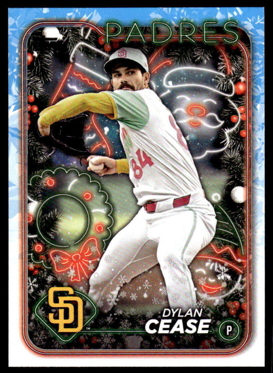 2024 Topps Holiday #H97 Dylan Cease NM-MT  San Diego Padres 