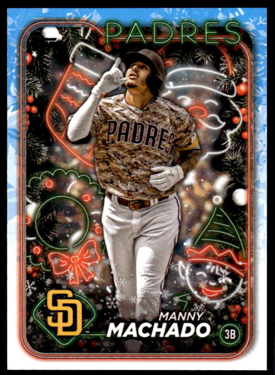 2024 Topps Holiday #H98 Manny Machado NM-MT  San Diego Padres 