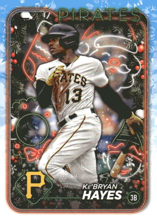 2024 Topps Holiday #H167 Ke'Bryan Hayes NM-MT  Pittsburgh Pirates 
