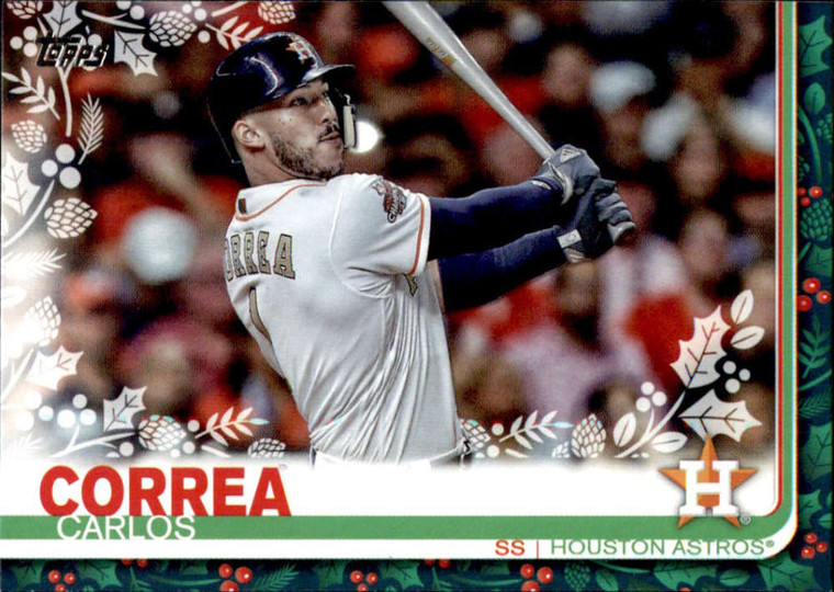 2019 Topps Holiday #HW136 Carlos Correa NM-MT  Houston Astros 