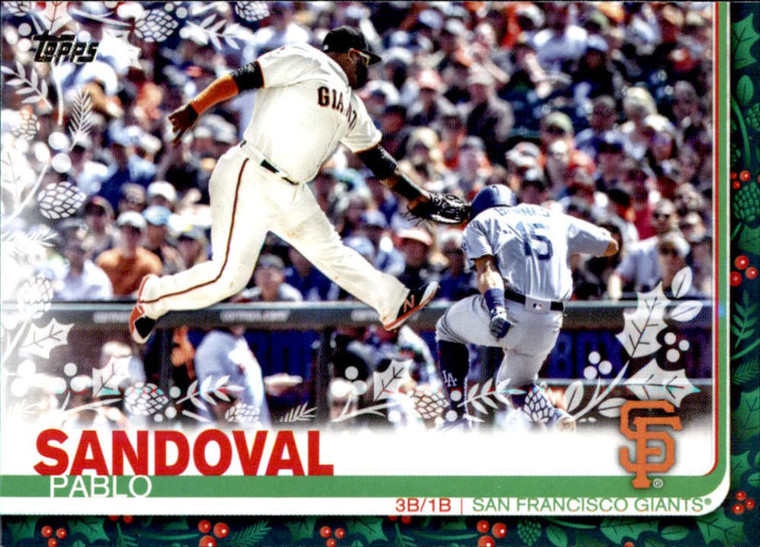 2019 Topps Holiday #HW88 Pablo Sandoval NM-MT  San Francisco Giants 