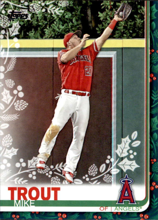 2019 Topps Holiday #HW31 Mike Trout NM-MT  Los Angeles Angels 