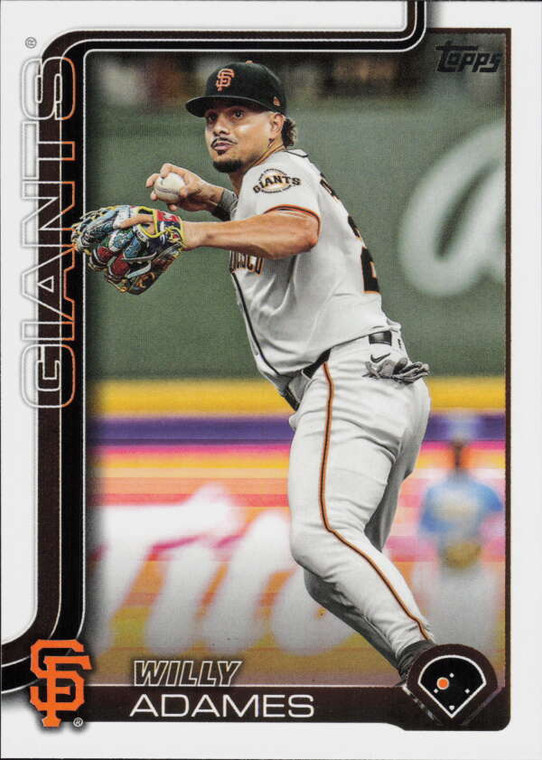 2025 Topps #521 Willy Adames NM-MT  San Francisco Giants 