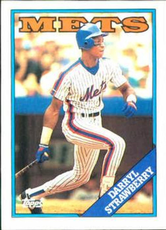 1988 Topps #710 Darryl Strawberry NM-MT New York Mets 