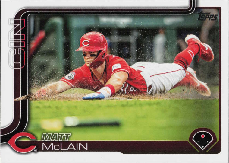2025 Topps #647 Matt McLain NM-MT  Cincinnati Reds 