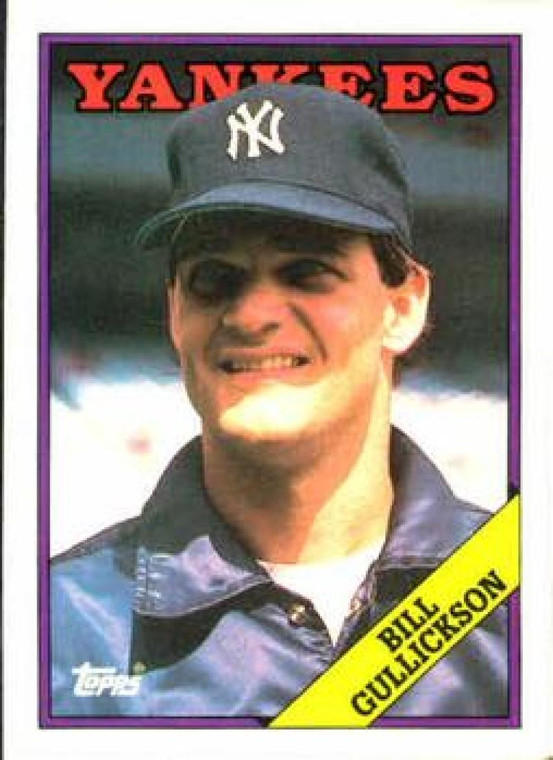 1988 Topps #711 Bill Gullickson NM-MT New York Yankees 