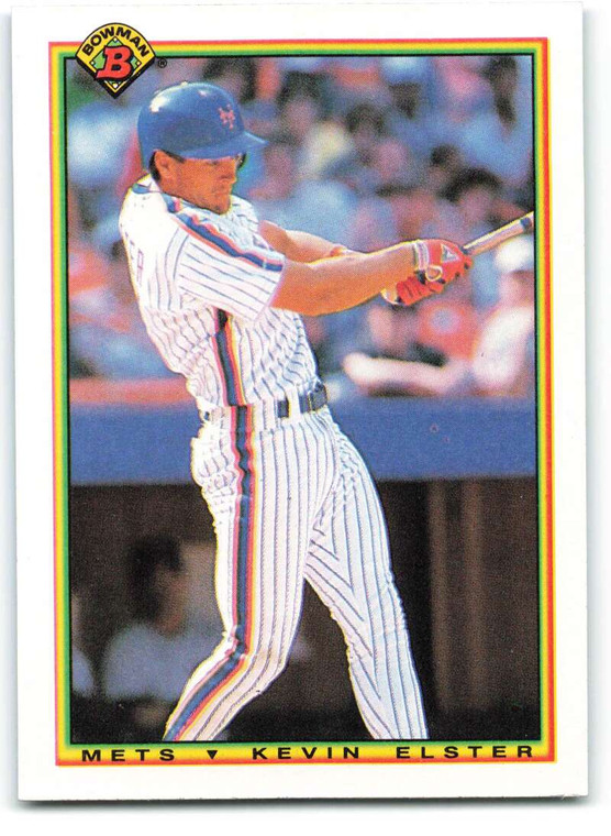 1990 Bowman #137 Kevin Elster VG New York Mets 