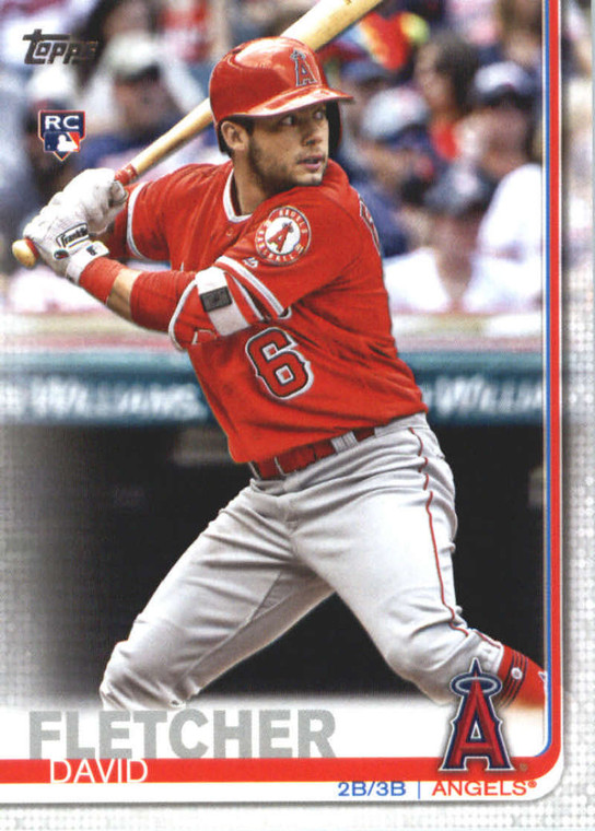2019 Topps #520 David Fletcher NM-MT RC Rookie Los Angeles Angels 